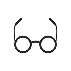 eyeglasses, glasses icon vector illustration