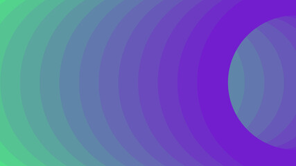 Fototapeta premium Mint and Violet vector template with rings. Futuristic abstract illustration.