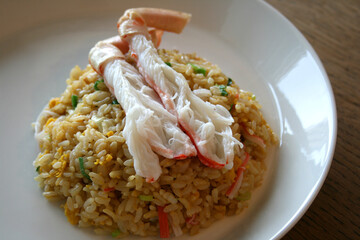 カニ 炒飯 ズワイ たらば蟹 あんかけ 中華料理 チャイニーズ