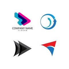 Arrow illustration logo