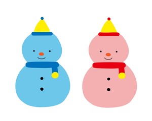 雪だるま（男女）