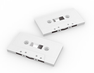 mockup retro cassette tapes