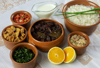 Feijoada with coconut milk - typical Brazilian food