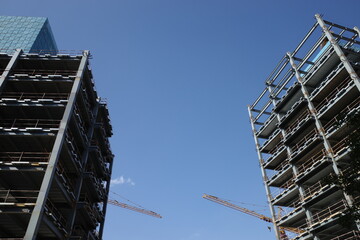 skyscraper under construction