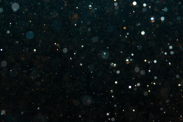 Glittering stars of bokeh use for celebrate