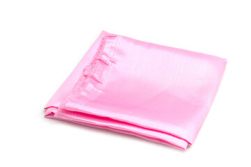 Pink patterned fabric