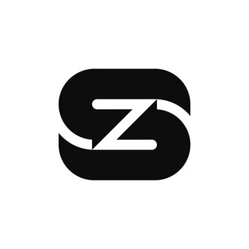 Letter SZ logo design