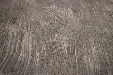 Wall treated with textured Rough plaster