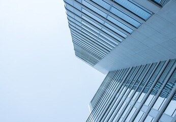 Fototapeta na wymiar glass modern building business center