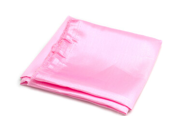 Pink patterned fabric