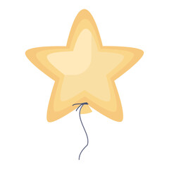 
Christmas decorative light star icon, editable vector 
