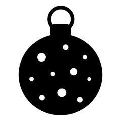 
Vector design of bauble, christmas ball concept 
