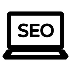 
Flat icon of online cloud
