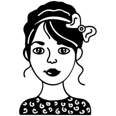 Young Modern Girl 