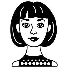 Obraz premium Teenager Girl Avatar