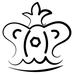 Royal Crown Drawing 