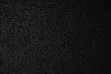 Black color texture of blace cement wall background. Black background copy space for text.