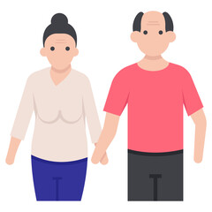 Senior Citizen Vector 