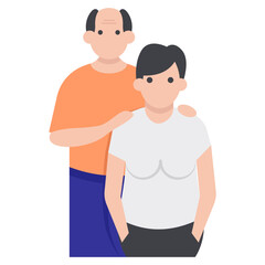 Parenthood Flat Character