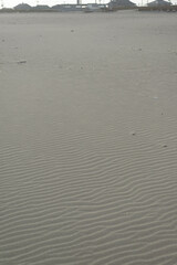 砂浜の模様　風紋