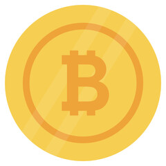 Bitcoin Currency Vector 