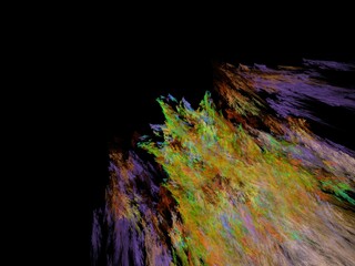 Imaginatory fractal background Image