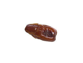 dried date isolated on white background