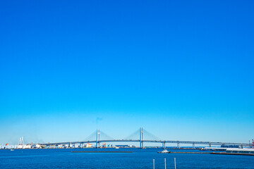 【大さん橋より】横浜ベイブリッジ