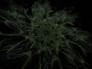 Imaginatory fractal background Image