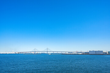 【大さん橋より】横浜ベイブリッジ