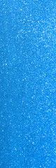 Blue glitter bokeh circle glow blurred and blur abstract. Glittering shimmer bright luxury . White and silver glisten twinkle for texture wallpaper and background backdrop.
