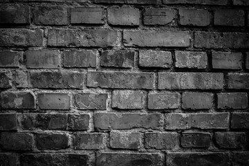 Background of gray stone wall in grunge style