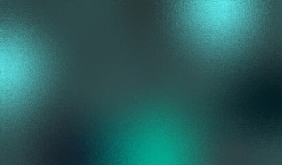 Abstract background on Tidewater Green color. Trendy color of the year 2021. Swatch background coloring in trend color. Metallic effect sparkle texture foil. Backdrop glitter design for prints. Vector