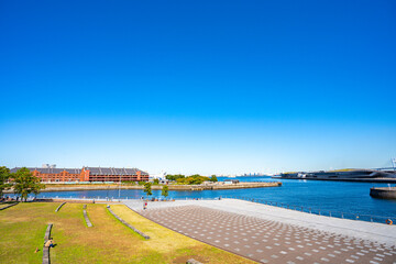 Fototapeta premium 【象の鼻パークより】横浜の景色