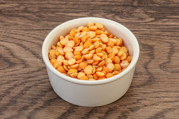 Dry peas for cooking