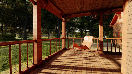 Fototapeta premium FARMHOUSE