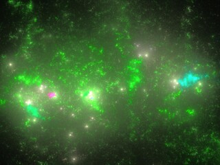 Imaginatory fractal background Image