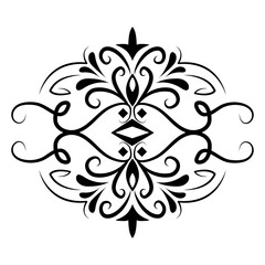 divider decoration classical vintage icon