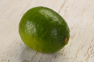Ripe green lime