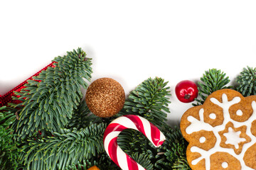 Christmas tree and decor