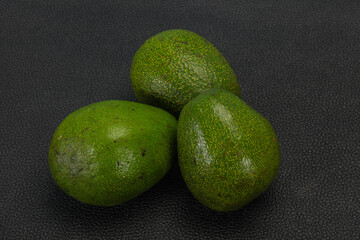 Ripe green dietary avocado - superfood