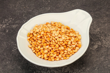 Dry peas for cooking