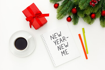 New year - new me. Inspiration concept