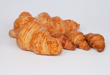 croissant on a white background