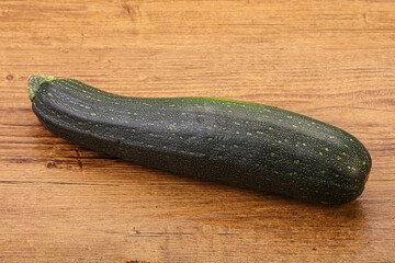 Tasty young organic natural zucchini