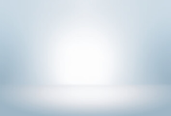 Gray empty room studio gradient used for background and display your products - Vector 