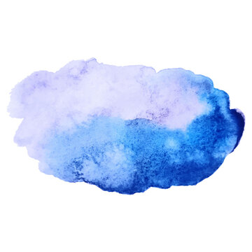 Abstract watercolor brush strokes painted background. Texture paper. Vector illustration.