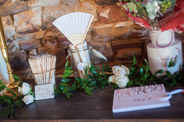 Décoration de table de mariage