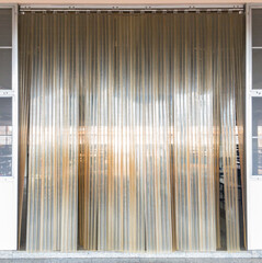 Opaque pvc  pattern rubber curtain strip for reflection insects and dust protect for the storage...