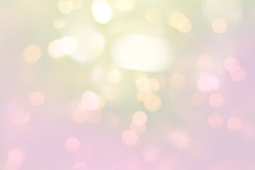 Christmas Tree - Ornaments hanging At Pine Tree With Defocused Lights In The Shiny Night